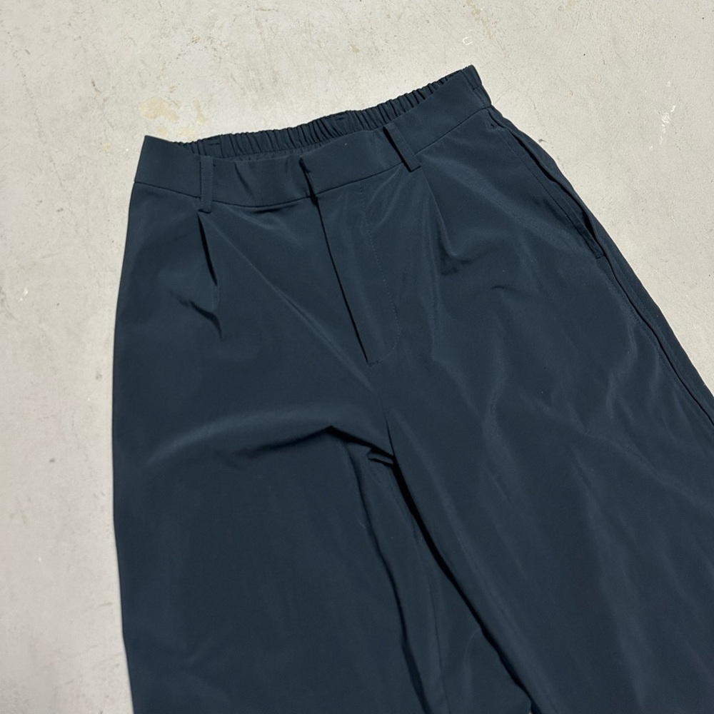 Vuori Women's Size Small Blue Villa Trouser Long Wide Leg Pants VW4086 - Picture 2 of 6